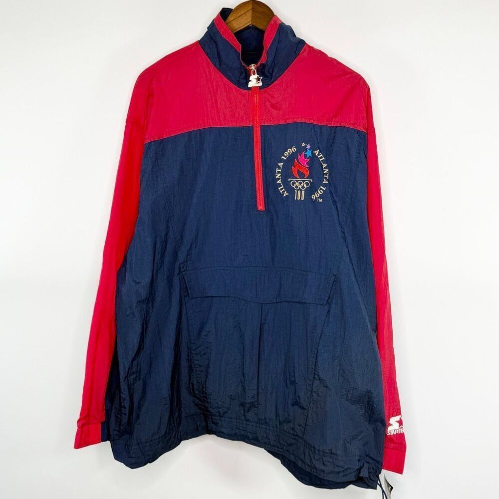 Starter Vintage 1996 Limited Edition Olympics Atlanta Windbreaker Pullover Dead